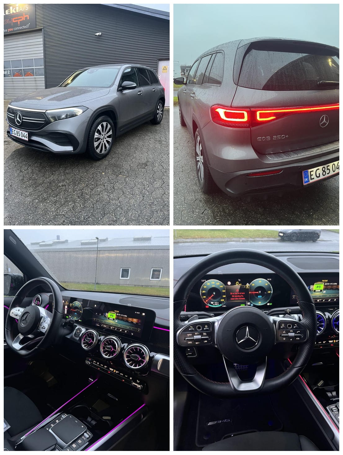 Bilimport af Mercedes EQB 250+ AMG-line