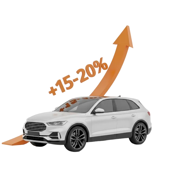 Få mest mulig for din bil. Op til 15-20% mere end forhandlerne