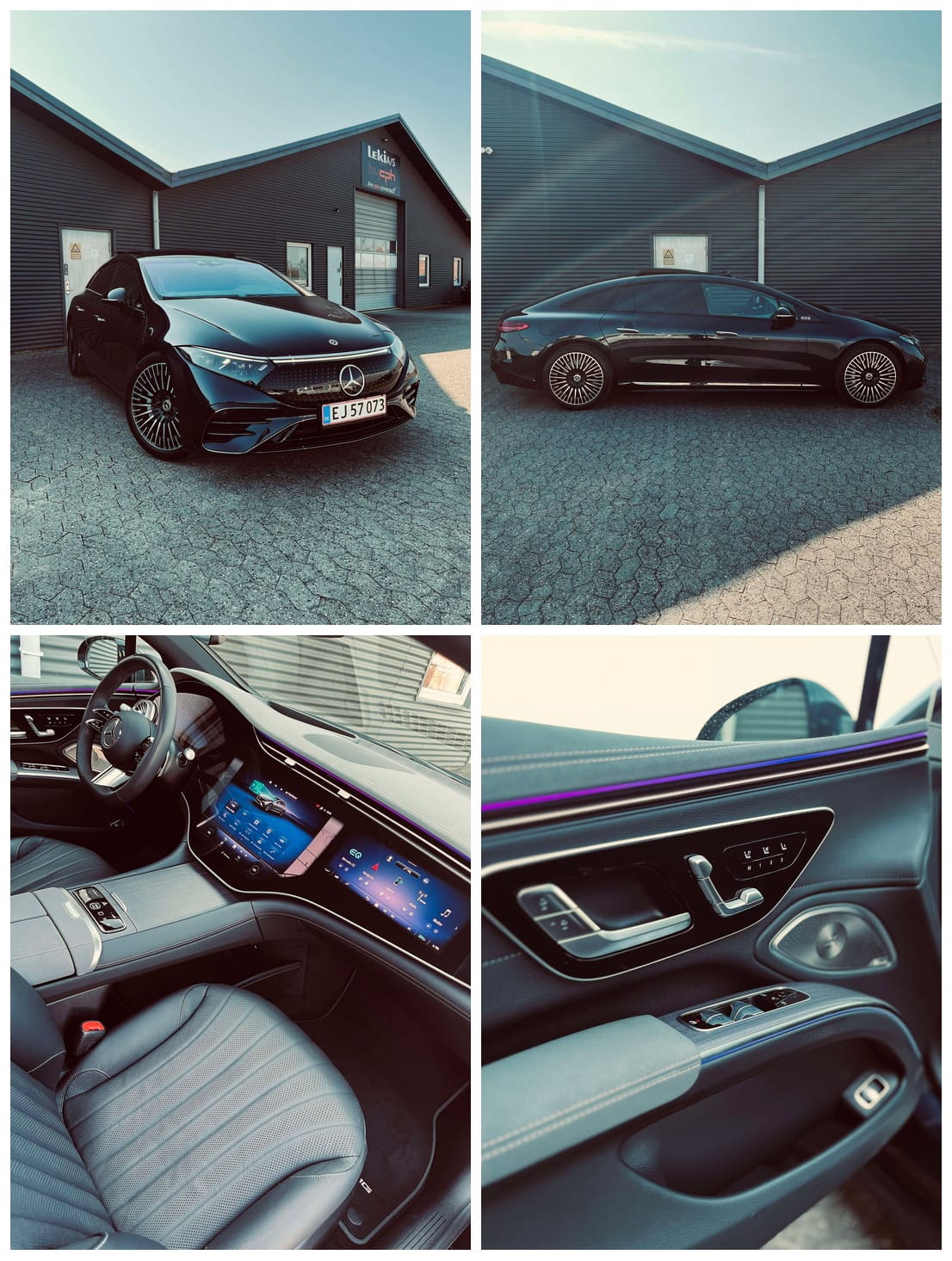 Bilimport af Mercedes EQS 450+